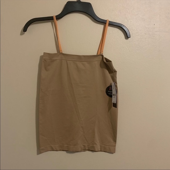 Two camis black and tan - Picture 2 of 3